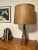 Mid-Century Modern 1955 Tye of California "Atomic Fish" Ceramic Lamp - Original Fiberglass Shade For Sale - Image 3 of 10