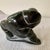 Inuit Soapstone Carving by Lucassie Amm – Signed - Kneeling Inuk Figure For Sale - Image 16 of 18