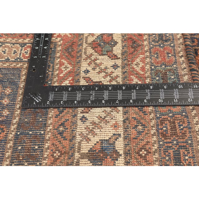 Textile Late 19th Century Persian Shiraz Rug, 07'11 X 10'06 For Sale - Image 7 of 10