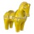 Mid Century Aldo Londi Attributed Glazed Terracotta Horse For Sale