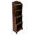 Brown Art Deco Slim Bookcase in Golden Oak, 1900 For Sale - Image 8 of 8