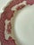 Vintage Mid-Century Modern Shenango Red Lattice & Fruit Pattern Small Plates - Set of 5 For Sale In Austin - Image 6 of 10
