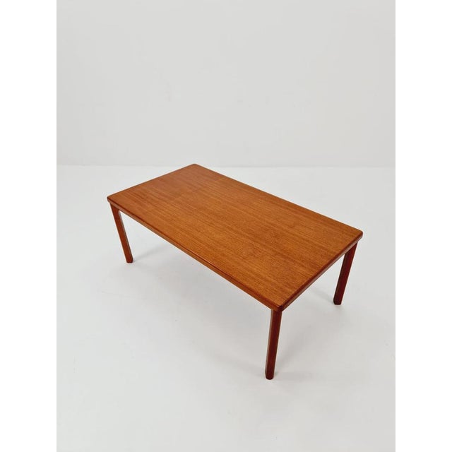 Brown Danish Teak Coffee or Side Table from Möbelfabrik Toften, 1960s For Sale - Image 8 of 11
