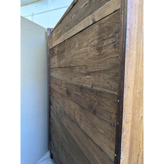 Charles X Wardrobe in Walnut For Sale - Image 15 of 17