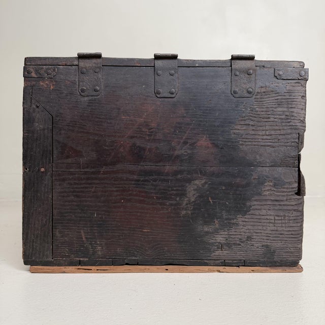 Japanese Bunko Writing Chest, 1900s For Sale - Image 13 of 15