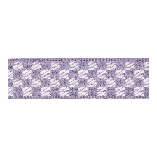Sample - Schumacher Zee Tape Narrow, Purple For Sale