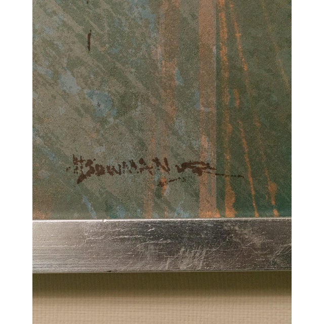 Mid 20th Century Dorothy Bowman City Edge Signed Lithograph For Sale - Image 4 of 8
