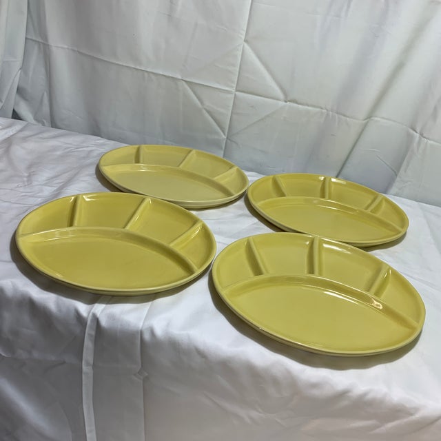 Bring a splash of retro charm and unbeatable durability to your table with this beautiful matching set of four mid-century...