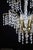 Brass Chandelier with Crystal Trimmings For Sale - Image 9 of 9