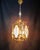 Vintage 1960s French Solid Brass Glass Venus Chandelier For Sale - Image 11 of 13
