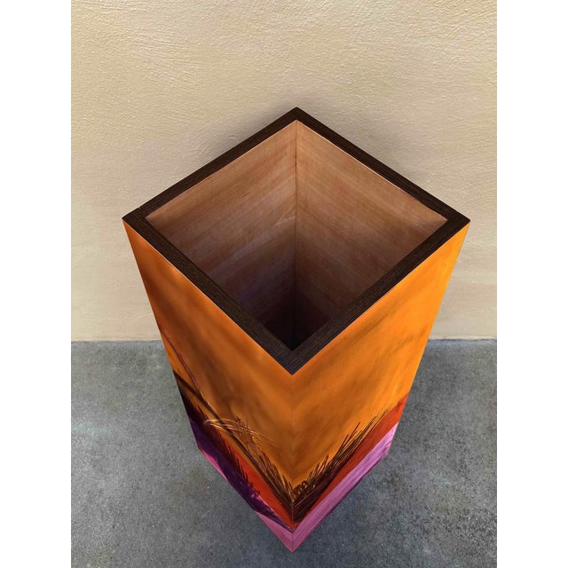 "Plinto Disegno Uno" umbrella stand by Pietro Meccani for Meccani Design. A splendid design piece crafted from light...