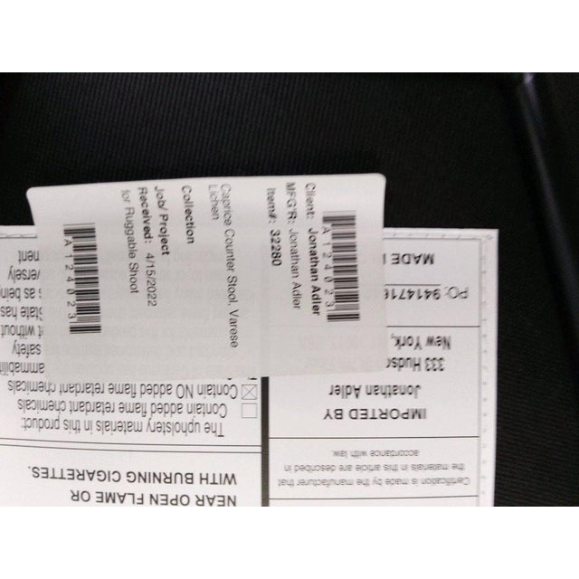 Jonathan Adler Pair of Caprice Counter Stool Market Samples For Sale In Greensboro - Image 6 of 7