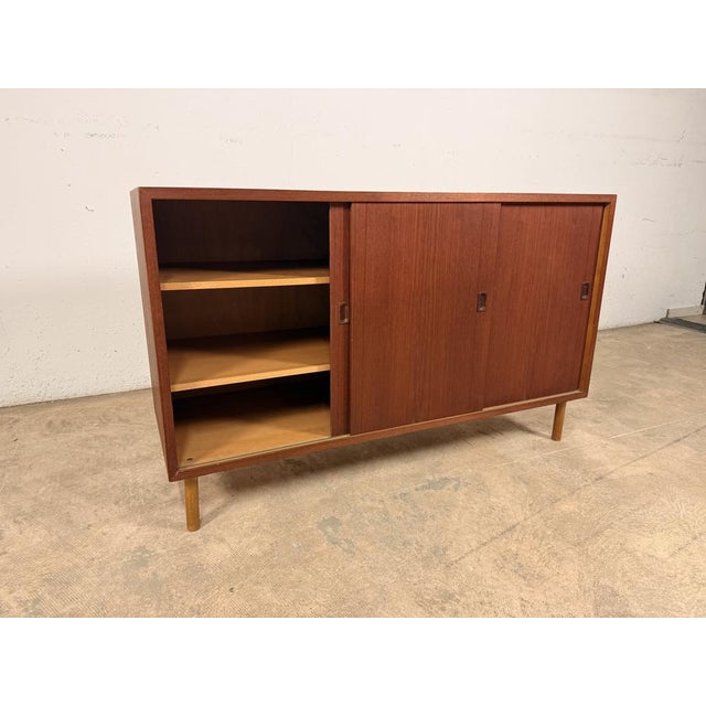 Chest of Drawers in Teak by Kajsa & Nils Nisse Strinning for String, 1960s For Sale - Image 12 of 18