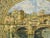 Early 21st Century French Wall Hanging Tapestry Jacquard Ponte Vecchio Bridge Landscape For Sale - Image 5 of 6