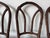 1970s Vintage Boho Chic Organic Rattan Bistro Dining Chairs – Set of 4 For Sale - Image 5 of 12