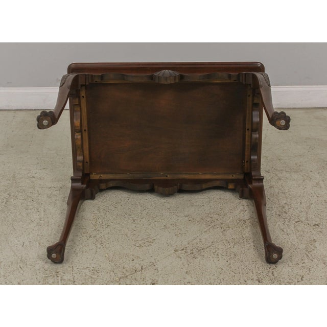 Kindel Irish Georgian Society Mahogany Tea Table For Sale - Image 10 of 13