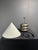 Mid-Century Modern French Silver Plated Table Lamp, 1950s For Sale - Image 16 of 18