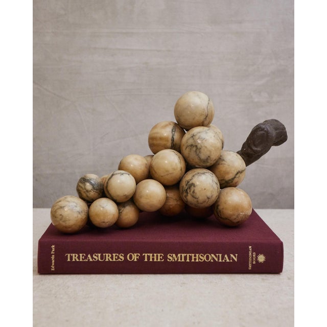 Monumental Mid-Century Italian Alabaster Grapes For Sale - Image 9 of 17