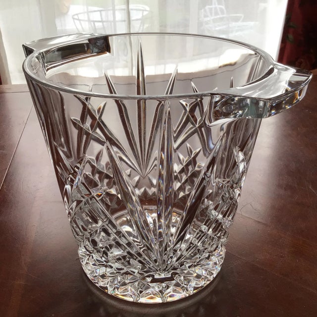 1980s French Crystal J. G. Durand Champagne/Wine Bottle Chiller For Sale - Image 5 of 12
