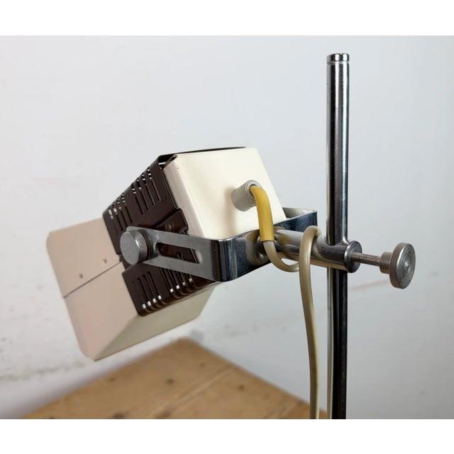 Vintage Beige Table Lamp from Lidokov, 1970s For Sale - Image 10 of 18