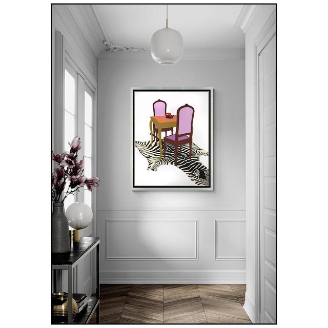 Message us to inquire about custom framing options! (Included for free with every purchase) The artwork here, "Texas...