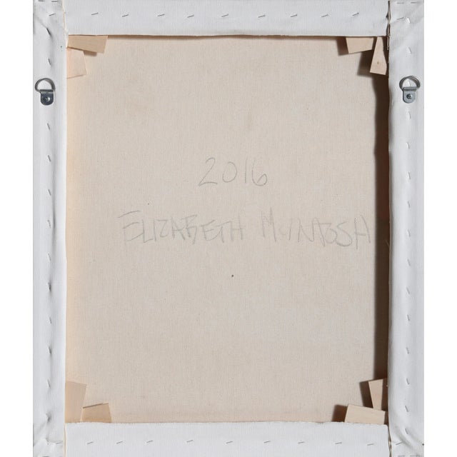 Attention Please, Elizabeth Mcintosh Oil on Canvas, Signed and Dated Verso For Sale - Image 4 of 5