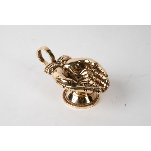 Vintage Cast Bronze Ashtray, 1950s For Sale - Image 9 of 9
