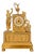 Empire Golden Bronze Pendulum, France For Sale