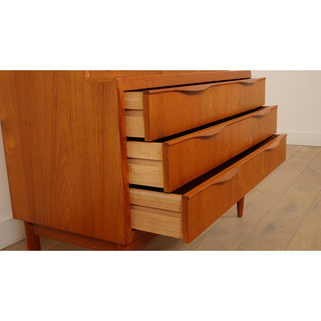 Vintage Secretaire in Teak from Erling Torvits, 1960s For Sale - Image 16 of 18