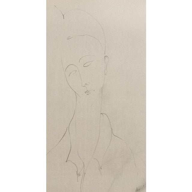 A. Modigliani, Lunia, Lithograph For Sale - Image 3 of 7
