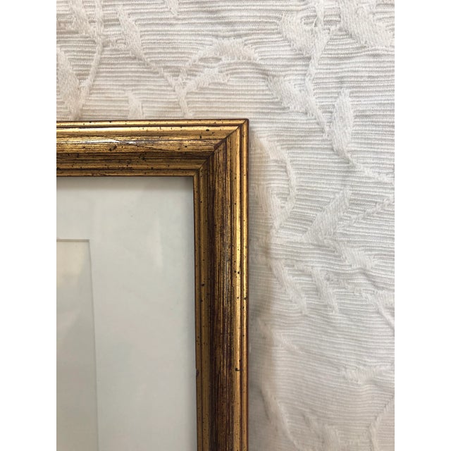 19th Century Colored Etching Vesper Hymn Irish Ballad Sir Thomas Moore Woman with Harp For Sale In Monterey, CA - Image 6 of 10