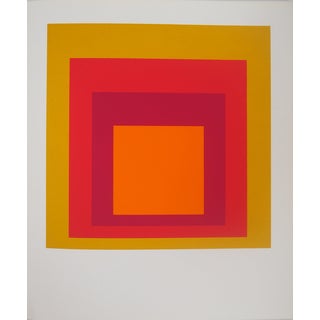 Josef Albers, RI D-5, Original Silkscreen Print For Sale