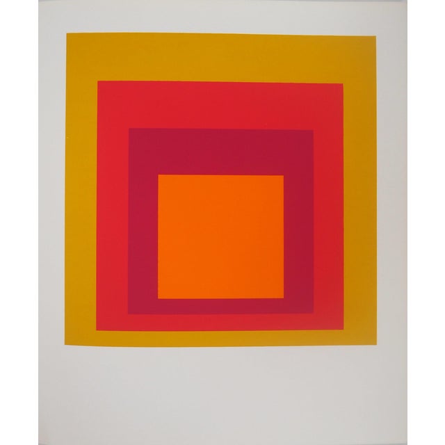 Josef Albers, RI D-5, Original Silkscreen Print For Sale