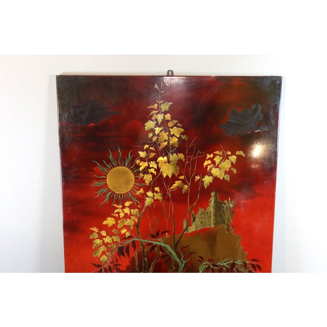 Lacquer Panel by Pierre Paulin, 1930s For Sale - Image 4 of 11