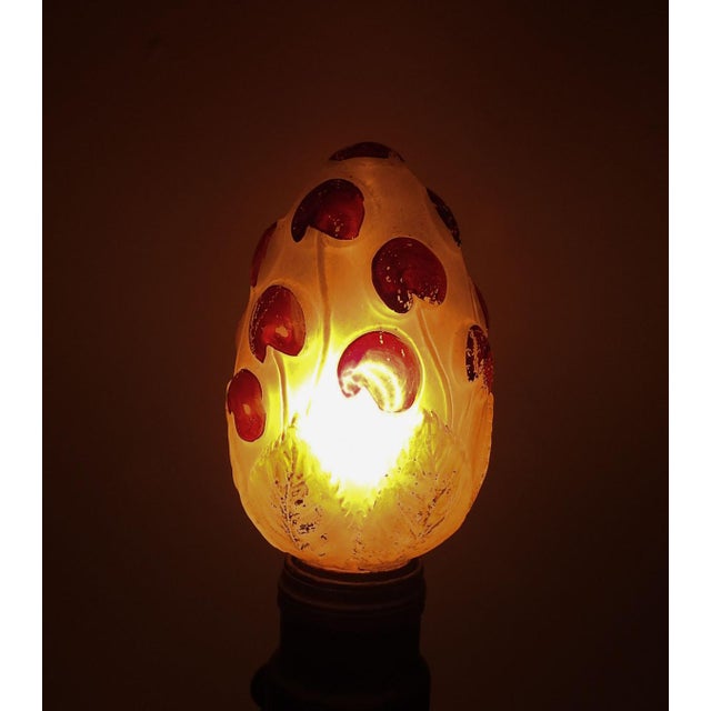 Vintage Figural Light Bulbs Cherries Grapes Working Set of 3 Chairish