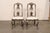 18th C. Pair Swedish Rococo Sidechairs For Sale - Image 9 of 13