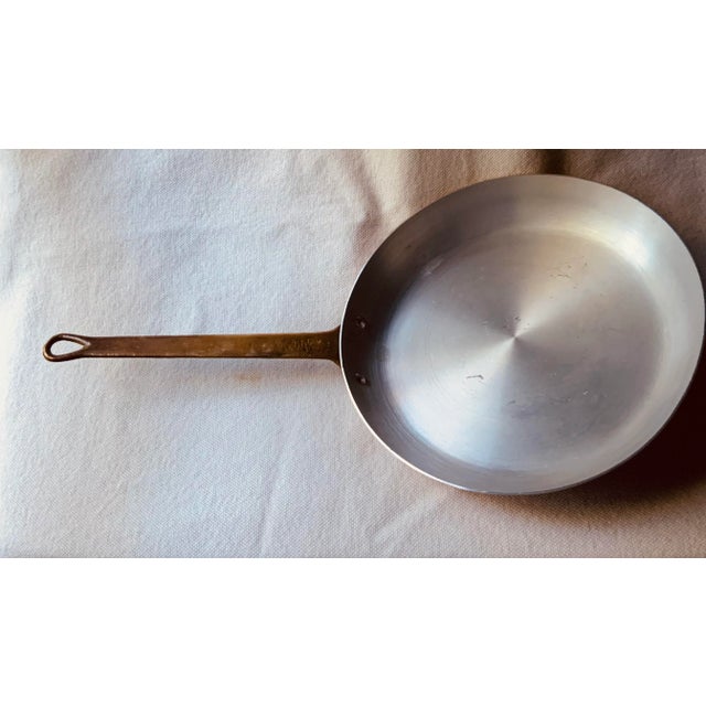 1970s Vintage French Copper Saucepan & Skillet For Sale - Image 5 of 18