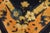 1900s Navy Floral Traditional Antique Chinese Peking Carpet Wool Knotted Rug For Sale - Image 10 of 14