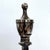 French Provincial Vintage Silver Plated Bouillotte Lamp - Three Arms For Sale - Image 3 of 15