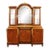 ​French Bronze Mounted Marble Top Inlaid Server Buffet Circa 1910 For Sale