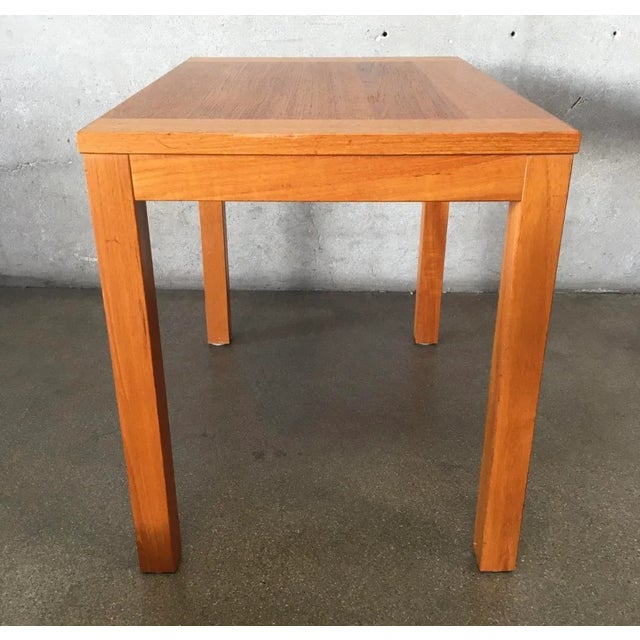 1980s Vintage Teak Table by Trioh Mobler For Sale - Image 5 of 7