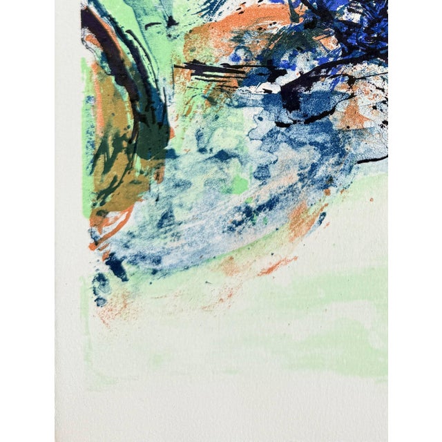 Zao Wou-Ki, Hommage à San Lazzaro, 1975, Lithograph For Sale - Image 4 of 9