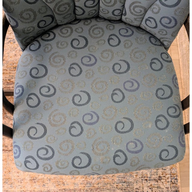 Metal Milo Baughman Style Chromcraft Swivel Office or Dining Chairs - Set of 4 For Sale - Image 7 of 17