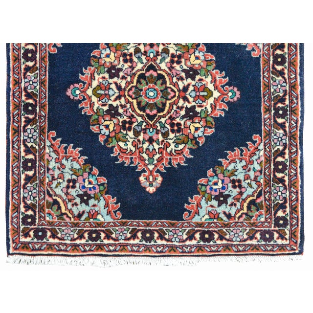 Mid 20th Century Vintage Persian Bidjar Rug For Sale - Image 5 of 11