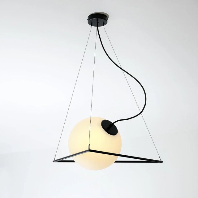 Contemporary INCIRCLE Geometric Ceiling Lamp by Olech Wojtek for Balance Lamp For Sale - Image 3 of 8