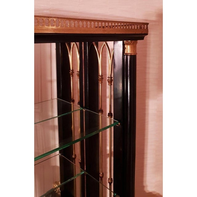 Console Shelves with Mirrored Bottom, Italy, 1940s, Set of 2 For Sale - Image 6 of 13