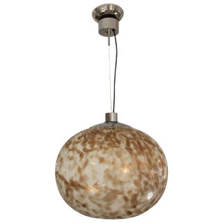 Murano Glass Large Pendant For Sale