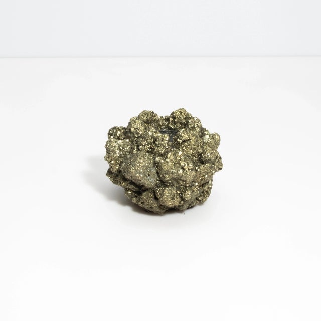 Kathryn McCoy Votive Holder in Pyrite Classic For Sale - Image 4 of 7
