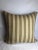 Rogers and Goffigon Woven Stripe Linen Pillow Cover For Sale - Image 4 of 4