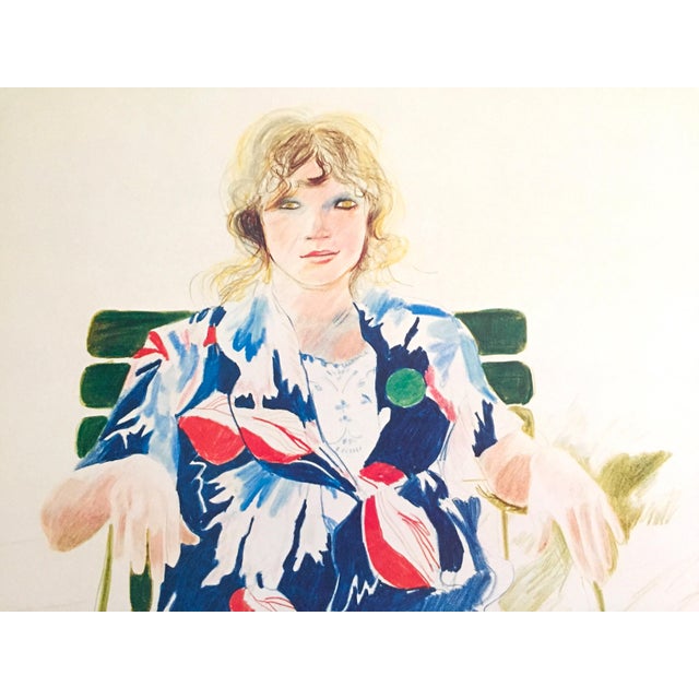 高級感 David Hockney Vintage 1980 Dumont Art Calendar Lithograph 絵画